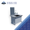 laboratory table with sink