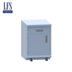 Movbile cabinet with 2 compartments