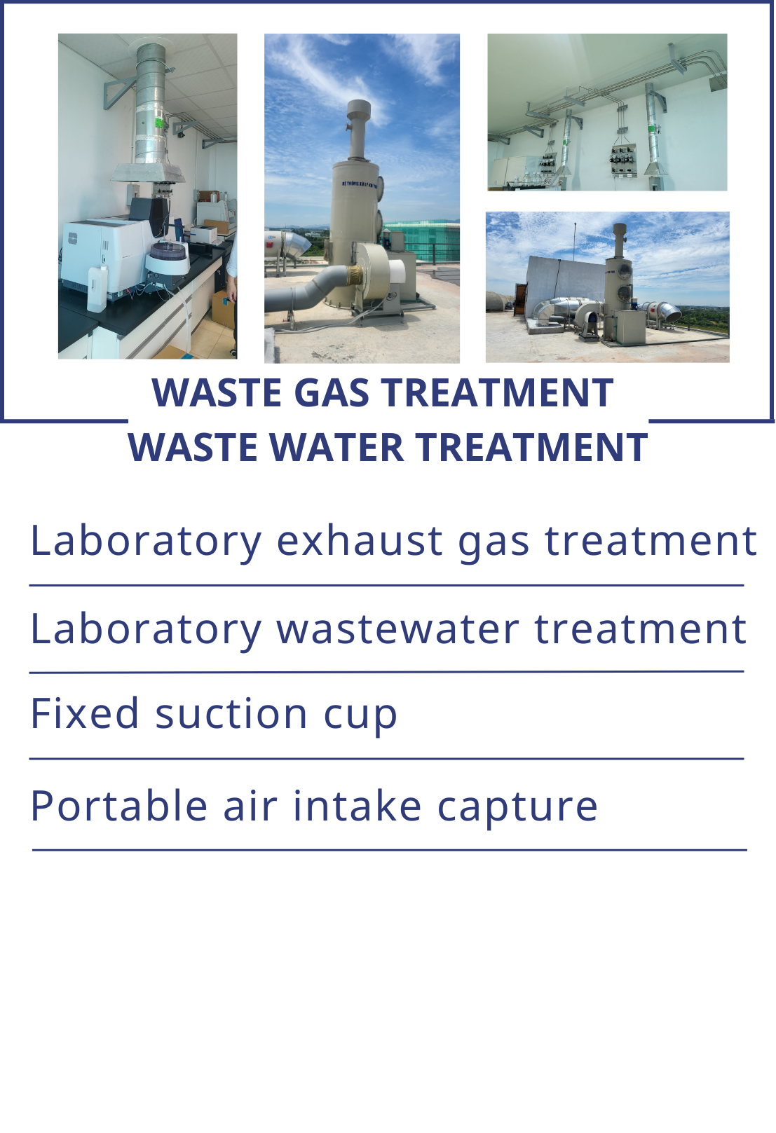 Wastewater treatment - Waste gas treatment