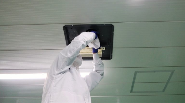 Kiểm tra độ sạch của HEPA Box